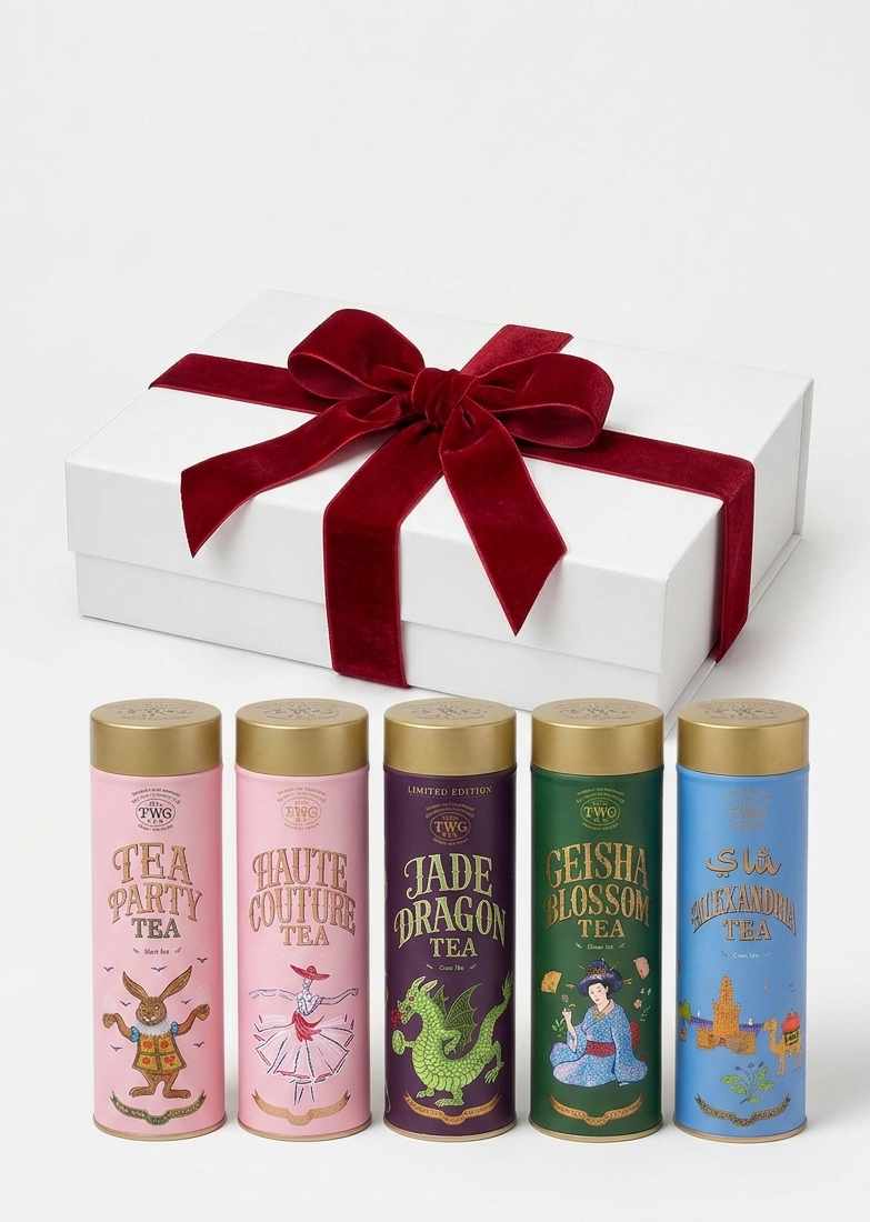 Bathrobe & TWG Tea