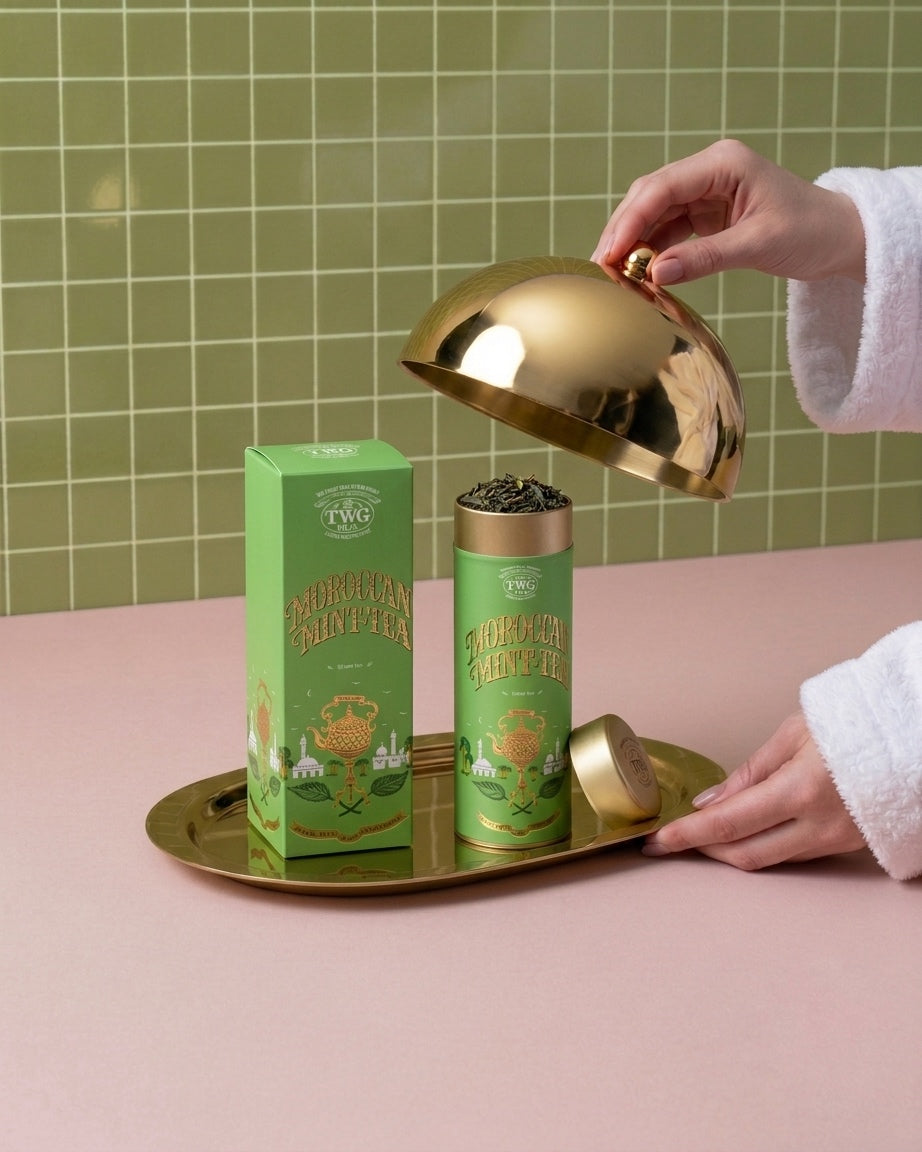 Bathrobe & TWG Tea-5