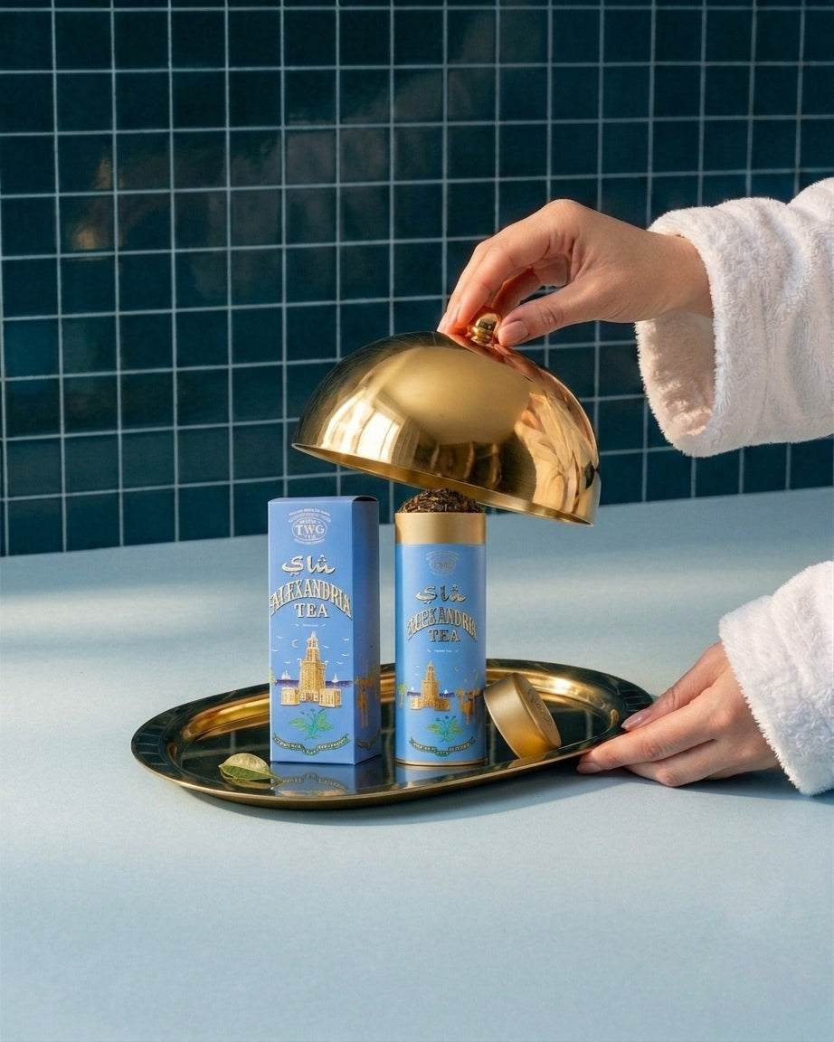 Bathrobe & TWG Tea-4