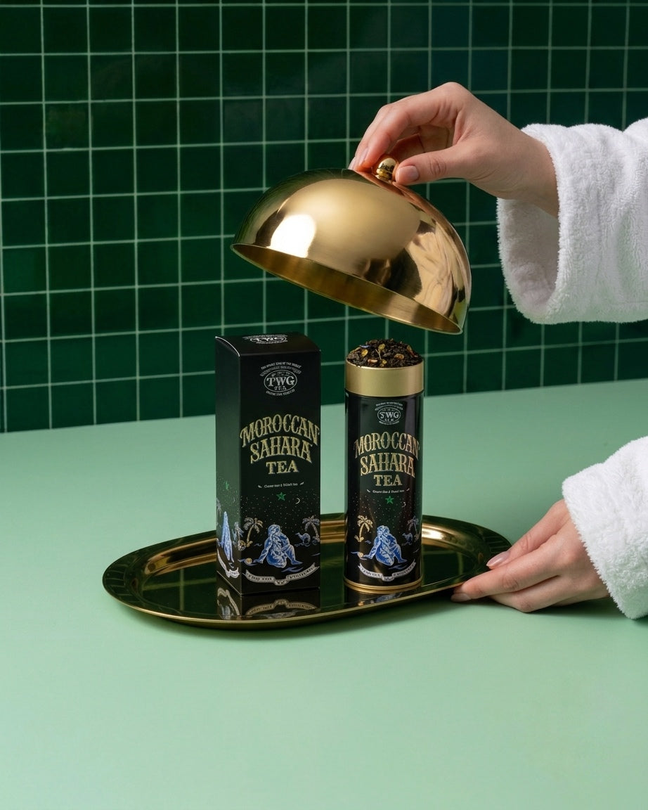 Bathrobe & TWG Tea-12