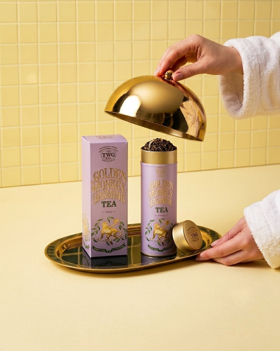 Bathrobe & TWG Tea-6