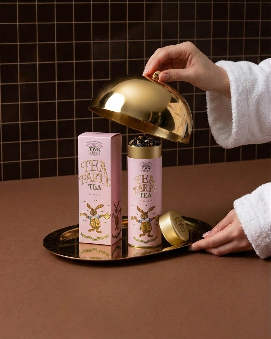 Bathrobe & TWG Tea