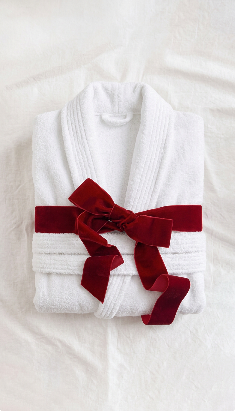 High Quality Cotton Bathrobe for Women-4